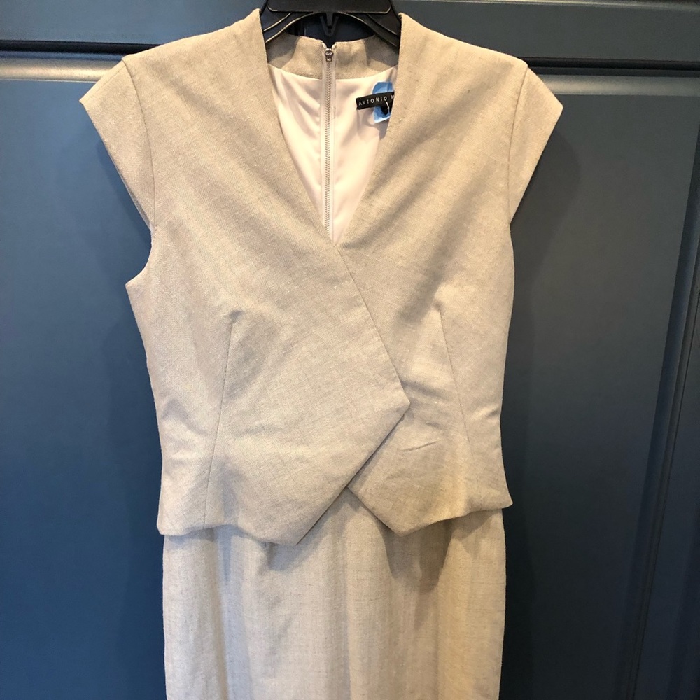 Professional peplum dress